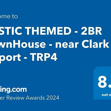 Apartamento Rustic Themed - 2Br Townhouse - Near Clark Airport - Trp4 Mining Exterior foto